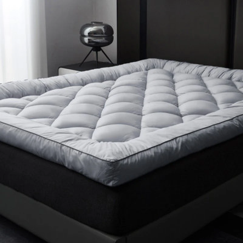 Image of Groundlevel 4" Shredded Memory Foam Mattress Topper - King Size