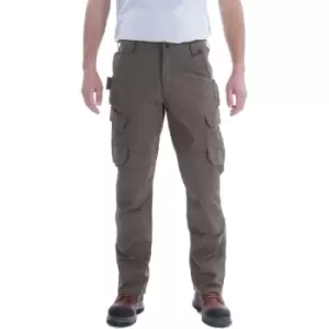 Image of Carhartt Mens Steel Relaxed Cordura Cargo Pocket Trousers Waist 40' (102cm), Inside Leg 30' (76cm)