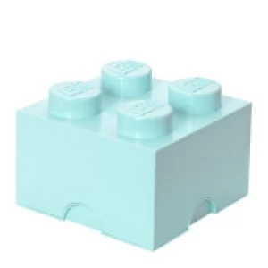 image of LEGO Storage Brick 4 - Aqua