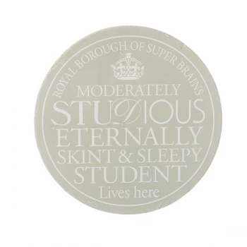 Image of Plaque Skint & Sleepy Student By Heaven Sends