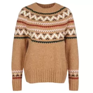 Image of Barbour Womens Langford Knit Marram Grass 14