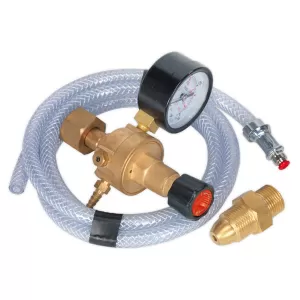 Image of Genuine SEALEY REG/KIT/MO MIG Gas Regulator Kit 1 Gauge Regulator Industrial