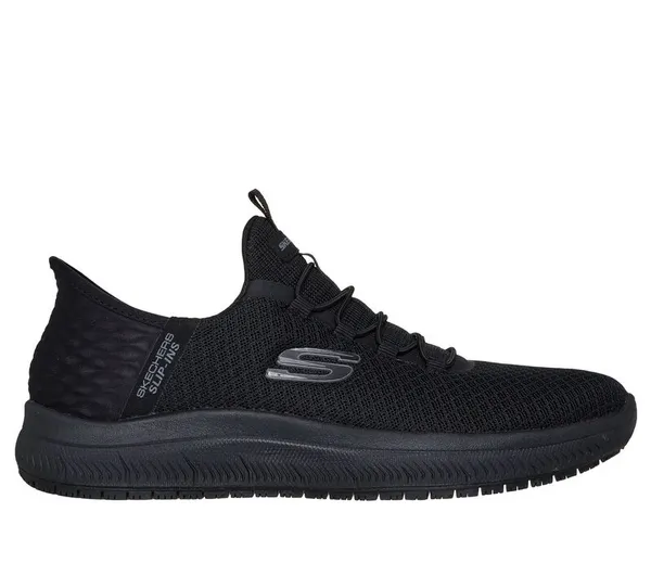 Image of Skechers Womens Summits Slip Resistant Enslee Work Shoes UK Size 8 (EU 41) Black SKE2231-BBK-8