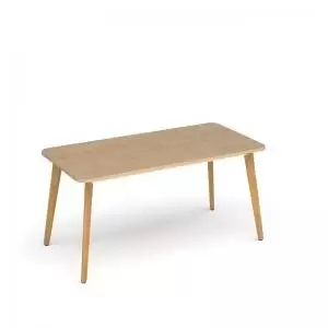 Image of Saxon rectangular worktable with 4 oak legs 1800mm x 800mm - kendal