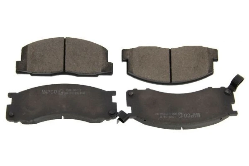 Image of MAPCO 6598 Brake pad set Front Axle, incl. wear warning contact Brake Pad Set,disc brake (402)