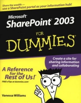 Image of Microsoft Sharepoint 2003 for Dummies by Vanessa L. Williams Paperback