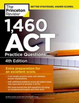 Image of 1 460 Act Practice Questions Paperback