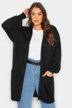 Image of Balloon Sleeve Fine Knit Cardigan