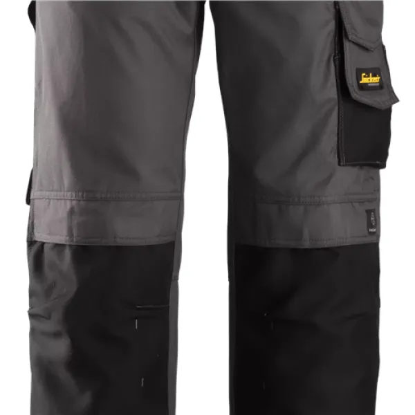 image of Snickers Craftsmen Trousers, DuraTwill - Muted Black - Waist 28" Inside leg 32"