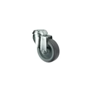 Swivel Bolt Hole 50MM Rubber Tyre