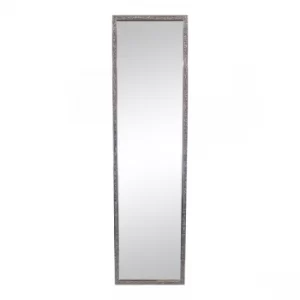 Image of Tall, Slim Jewelled Frame Mirror 125cm