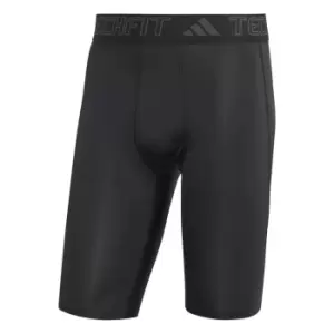 image of adidas Techfit Shorts Mens - Black