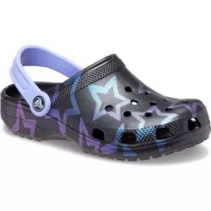 image of Crocs Girls Kids Classic Disco Dance Party Lightweight Clogs UK Size 11 (EU 28)