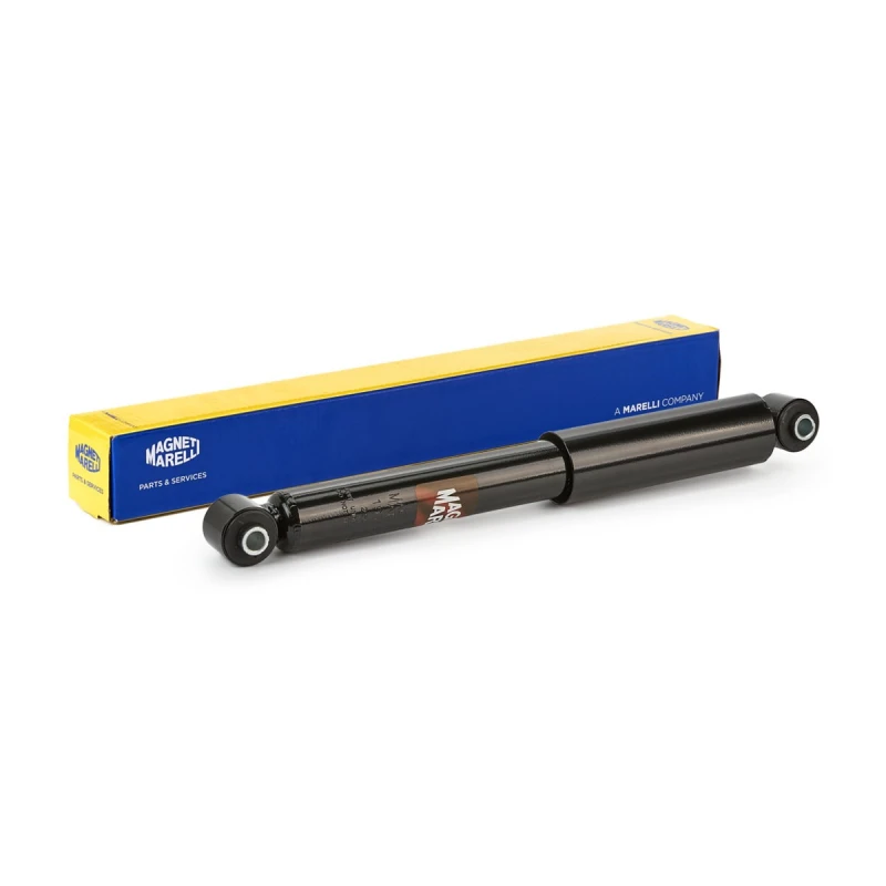 Image of MAGNETI MARELLI 351972070000 Shock absorber Rear Axle, Gas Pressure, Twin-Tube, Damper Module, Top eye Shock Absorber (854)