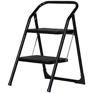 image of Abru 2 Step Stepstool - Black