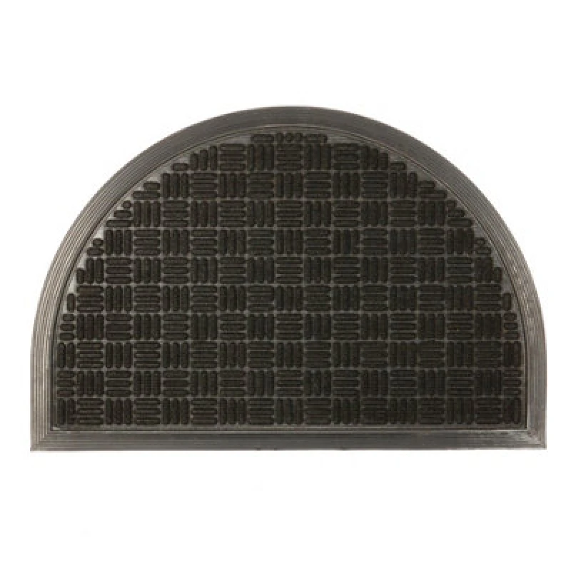 Image of Nicola Spring Heavy Duty Door Mat 60 x 40cm Black unisex