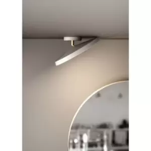 Image of Kaito Integrated LED Semi Flush Light White 3000K