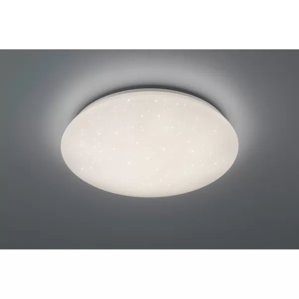 Image of Hikari Modern Flush Ceiling Light White 4000K