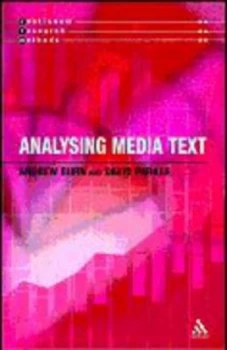 Image of Analysing Media Texts by Andrew Burn and David Parker Paperback