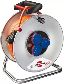 Image of Brennenstuhl 25m AT-N07V3V3-F 3G1,5 power extension 3 AC outlet(s)...