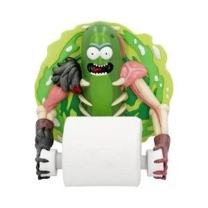 image of Pickle Rick Toilet Roll Holder