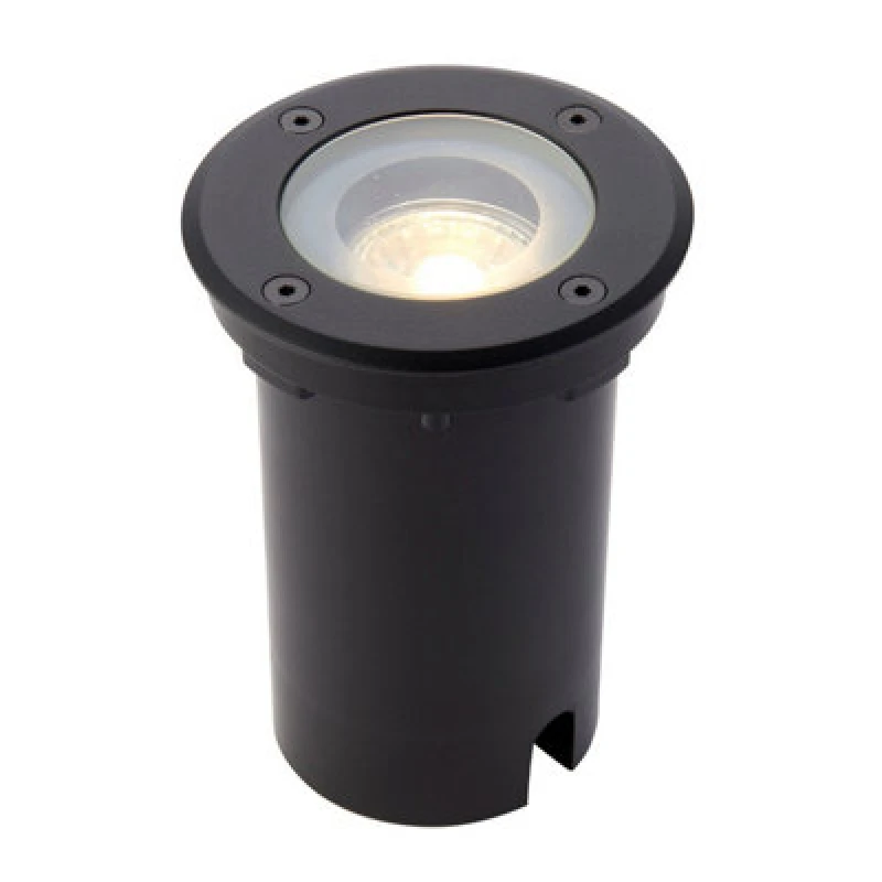 Image of Netlighting Pillar Outdoor Recessed Ground Light Clear Glass IP65 Clear