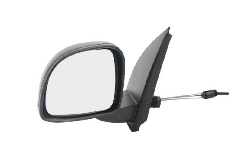 Image of JOHNS 30 06 37-5 Wing mirror Left, black, Convex Outside Mirror (50)