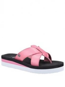 Image of Rocket Dog Wilmer Burn Flip Flop - Rose, Rose, Size 8, Women