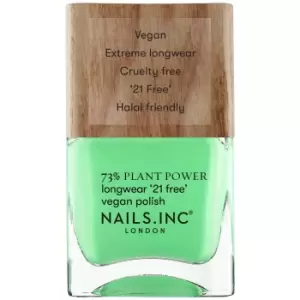 image of nails inc. Plant Power Nail Polish - Easy Being Green