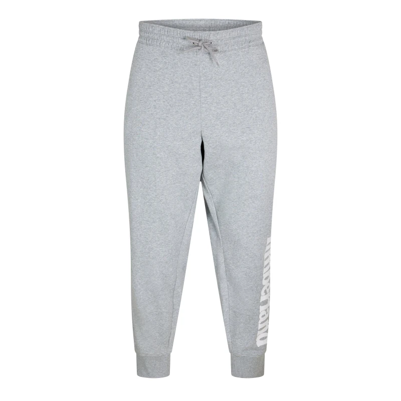 Image of Timberland Mens Logo Sweatpant Closed Hem Fleece Joggers Med Grey Hthr male 2XL
