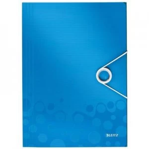 image of Leitz Elasticated folder WOW 4599 4599-00-36 A4 Blue