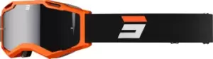 Image of Shot Iris 2.0 Tech Motocross Goggles, black-orange, black-orange, Size One Size