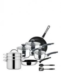 Prestige Everyday Stainless Steel 10 Piece Pan Set