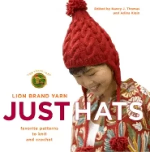Image of lion brand yarn just hats favorite patterns to knit and crochet