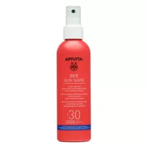 image of Apivita Bee Sun Safe Hydra Melting Ultra-Light Face and Body Spray SPF30 200ml