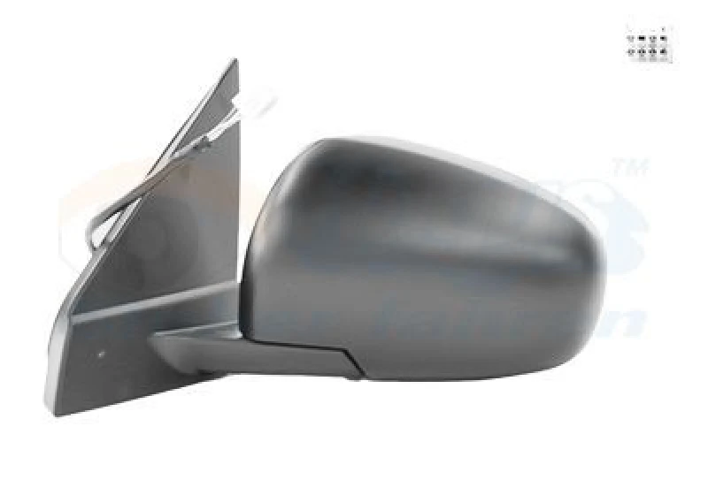 Image of VAN WEZEL Wing mirror VAN WEZEL 5251811