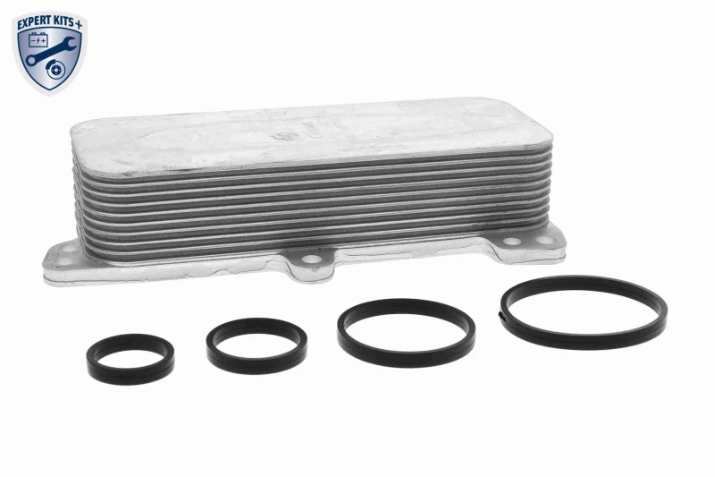 Image of VEMO V15-60-6017 Oil Cooler with gaskets/seals Oil Cooler,engine oil (469)