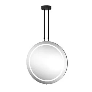 Image of Sensio Ivy Circular Illuminated Colour-changing mirror (H)600mm (W)600mm