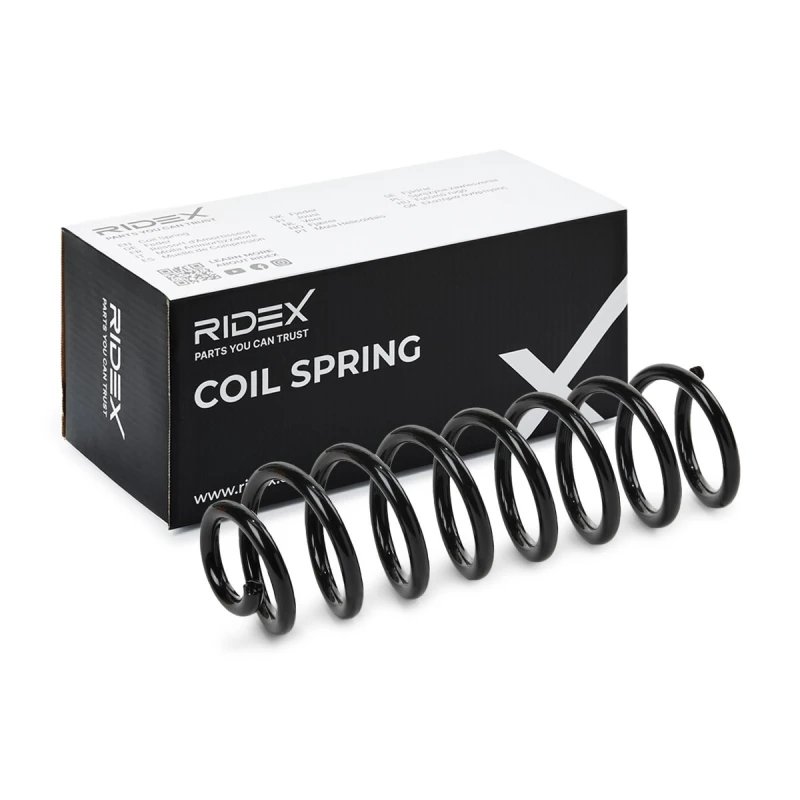 Image of Coil spring RIDEX 188C0650