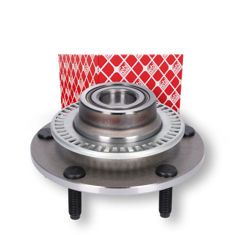 Image of FEBI BILSTEIN 172433 Wheel bearing kit Rear Axle Right, with wheel hub Wheel Bearing Kit (654)