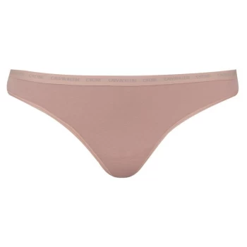 Image of Calvin Klein 2 Pack CK One Cotton Thong - W5J Cedar