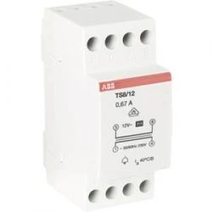 image of Bell transformer 12 V AC 0.67 A ABB 2CSM081401R0811