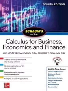 Image of Schaum's Outline of Calculus for Business, Economics and Finance, Fourth Edition