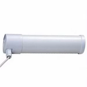 Image of Greenbrook White IP44 Electric Thermostat Protected Tubular Heater - 6 Foot 360W