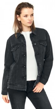 Image of Noisy May Ole Black Denim Jacket Jeans Jacket black