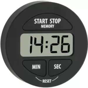 image of TFA Dostmann 38.2022.01 Timer Black Digital