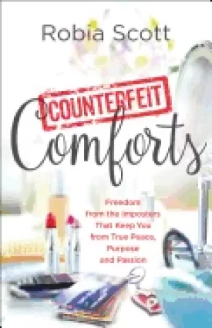 Image of counterfeit comforts freedom from the imposters that keep you from true pea