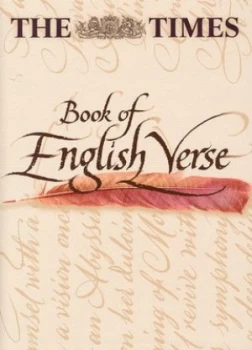 Image of The Times Book of English Verse by Edward Leeson Hardback