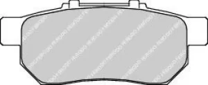 Image of Ferodo FDB778 Brake Pad Set Rear Axle Premier Car