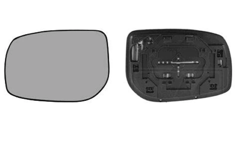 Image of VAN WEZEL 5432837 Wing Mirror Glass * HAGUS * Left Mirror Glass,outside mirror (1914)